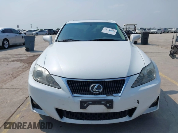 2011 Lexus IS 250 with VIN JTHBF5C27B5155666, listed as a IAAI auction lot 42286694 with 177,982 mi miles and . Bid and sale history available at DreamBid. Image 12.