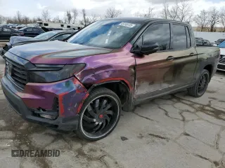 2022 Honda Ridgeline RTL z VIN 5FPYK3F51NB035115, wystawiony jako Copart lot #49748135 z przebiegiem 59 842 mil mil oraz Szkoda całkowita • Salvage title. Historia ofert i sprzedaży dostępna na DreamBid. Obrazek 1.