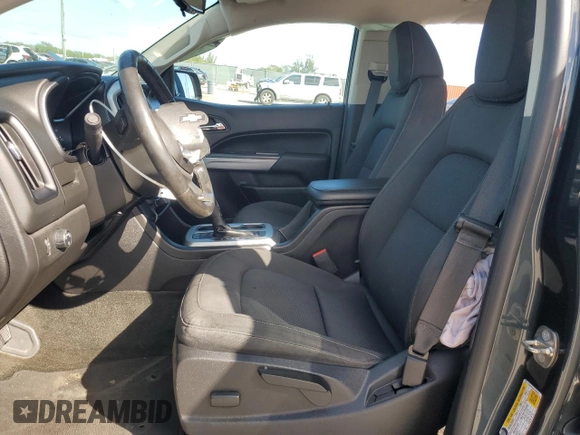 2018 Chevrolet Colorado 2WD LT with VIN 1GCGSCEA0J1208242, listed as a Copart auction lot 46184655 with 60,452 mi miles and Salvage Title. Bid and sale history available at DreamBid. Image 7.