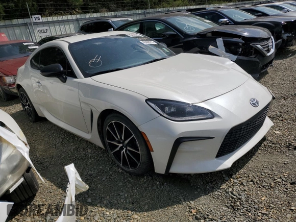 2023 Toyota 86 with VIN JF1ZNBC1XP8761886, listed as a Copart auction lot 43408215 with 36,410 mi miles and Salvage Title. Bid and sale history available at carsss.com. Image 4.