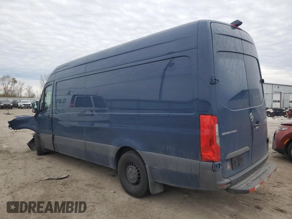 2023 Mercedes-Benz Sprinter Cargo Cargo with VIN W1Y40CHY1PT138065, listed as a Copart auction lot 82164074 with Not Provided miles and Salvage Title. Bid and sale history available at carsss.com. Image 2.