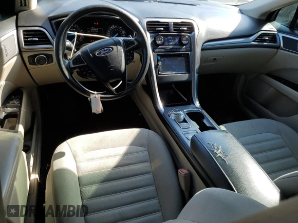 2017 Ford Fusion SE with VIN 3FA6P0HD9HR145391, listed as a Copart auction lot 51796325 with 124,295 mi miles and Clean Title. Bid and sale history available at carsss.com. Image 8.