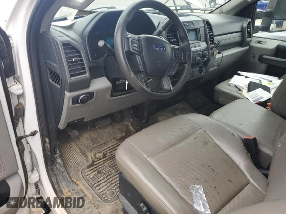 2021 Ford F-250 XL with VIN 1FTBF2A60MEC77777, listed as a Copart auction lot 59657405 with 123,103 mi miles and Salvage title. Bid and sale history available at DreamBid. Image 8.