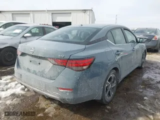 2024 Nissan Sentra SV with VIN 3N1AB8CV5RY261862, listed as a IAAI auction lot 41657046 with 9,731 mi miles. Bid and sale history available at carsss.com. Image 4.