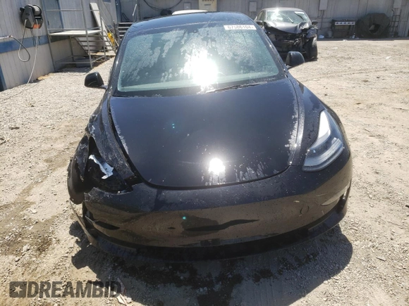 2023 Tesla Model 3 with VIN 5YJ3E1EA4PF558175, listed as a Copart auction lot 67586104 with 32,755 mi miles and Salvage title. Bid and sale history available at DreamBid. Image 5.