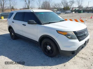 2013 Ford Utility Police Interceptor with VIN 1FM5K8ARXDGC73841, listed as a IAAI auction lot 41794491 with 177,368 mi miles. Bid and sale history available at carsss.com. Image 1.