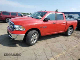 2015 Ram 1500 Big Horn with VIN 3C6RR7LT9FG711980, listed as a Copart auction lot 62426295 with 87,990 mi miles and Salvage title. Bid and sale history available at DreamBid. Image 1.