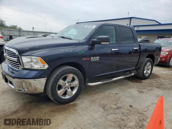 2017 Ram 1500 Big Horn with VIN 1C6RR7LM1HS875308, listed as a Copart auction lot 56384805 with 134,132 mi miles and Clean title. Bid and sale history available at DreamBid. Image 1.