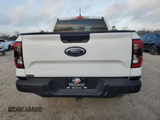 2024 Ford Ranger XLT with VIN 1FTER4GH9RLE42284, listed as a Copart auction lot 44417595 with 2,525 mi miles and Salvage Title. Bid and sale history available at carsss.com. Image 6.