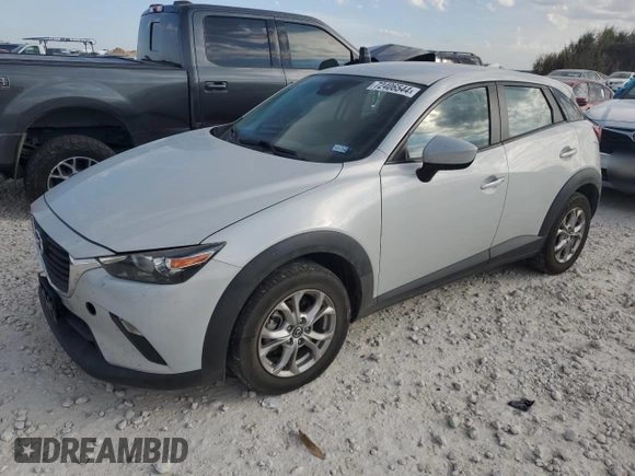 2018 Mazda CX-3 Sport with VIN JM1DKDB70J0308283, listed as a Copart auction lot 72406544 with 91,110 mi miles and Clean Title. Bid and sale history available at carsss.com. Image 1.
