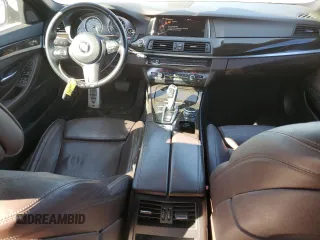 2015 BMW 5 Series 535i with VIN WBA5B1C58FD918932, listed as a Copart auction lot 47470515 with 160,506 mi miles and Salvage Title. Bid and sale history available at carsss.com. Image 8.