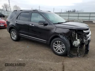 2014 Ford Explorer XLT with VIN 1FM5K8D8XEGC50516, listed as a Copart auction lot 74613863 with 204,166 mi miles and Non Repairable. Bid and sale history available at DreamBid. Image 4.