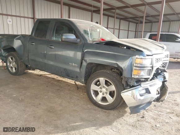 2014 Chevrolet Silverado 1500 LT with VIN 1GCRCREC4EZ296598, listed as a IAAI auction lot 41425582 with 140,620 mi miles. Bid and sale history available at carsss.com. Image 1.
