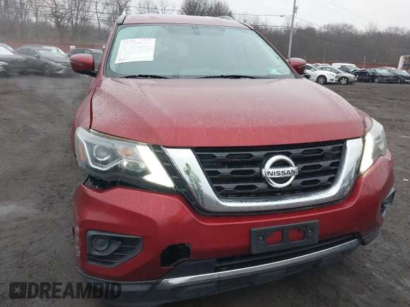 2017 Nissan Pathfinder SV z VIN 5N1DR2MM5HC619649, wystawiony jako IAAI lot #41476033 z przebiegiem 94 785 mil mil oraz . Historia ofert i sprzedaży dostępna na DreamBid. Obrazek 18.