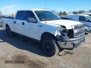 2013 Ford F-150 XL with VIN 1FTFW1ET6DFC62674, listed as a IAAI auction lot 41623481 with 130,246 mi miles. Bid and sale history available at carsss.com. Image 1.