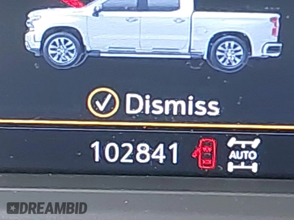 2019 Chevrolet Silverado 1500 LT with VIN 3GCUYDED7KG127193, listed as a IAAI auction lot 41553711 with 102,841 mi miles. Bid and sale history available at carsss.com. Image 15.