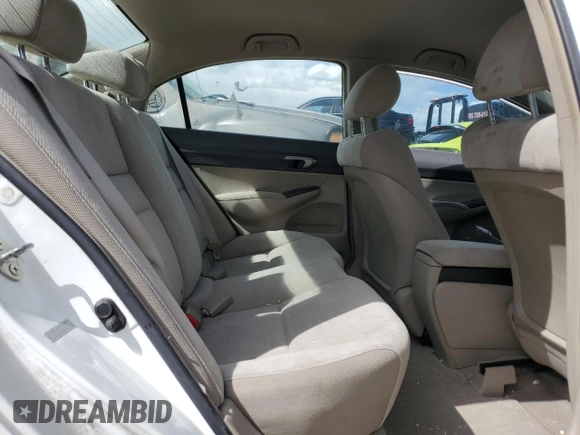 2010 Honda Civic LX with VIN 19XFA1F53AE061741, listed as a Copart auction lot 54627295 with 237,104 mi miles and Salvage Title. Bid and sale history available at DreamBid. Image 10.