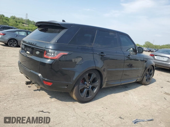 2016 Land Rover Range Rover Sport HSE with VIN SALWS2VF6GA553648, listed as a Copart auction lot 59195345 with 93,649 mi miles and Clean title. Bid and sale history available at DreamBid. Image 3.