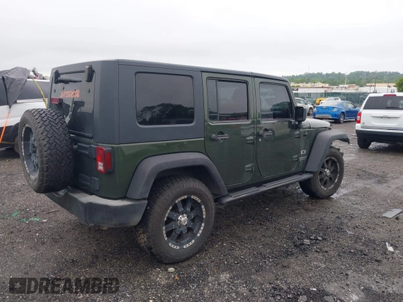 2007 Jeep Wrangler Unlimited X with VIN 1J4GA39127L231378, listed as a IAAI auction lot 42252475 with 152,568 mi miles and . Bid and sale history available at DreamBid. Image 4.