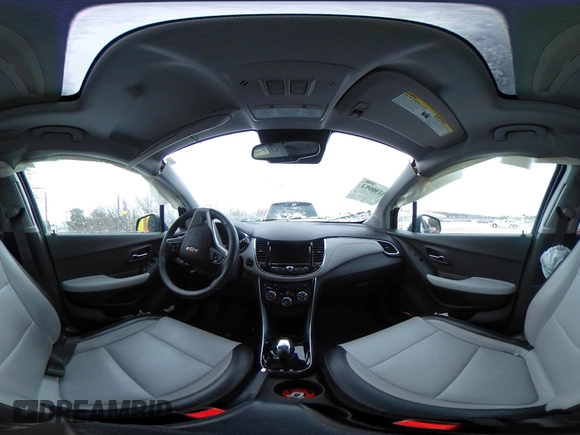 2018 Chevrolet Trax Premier with VIN 3GNCJRSB2JL267942, listed as a IAAI auction lot 41190953 with 39,918 mi miles. Bid and sale history available at carsss.com. Image 22.