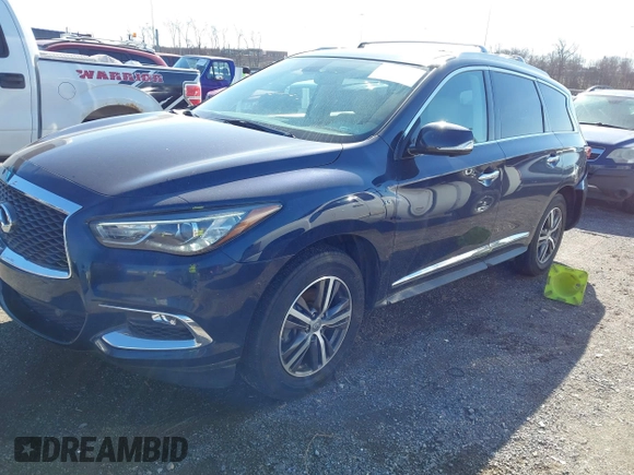 2017 Infiniti QX60 with VIN 5N1DL0MN6HC520790, listed as a IAAI auction lot 41475529 with 146,236 mi miles and . Bid and sale history available at carsss.com. Image 17.