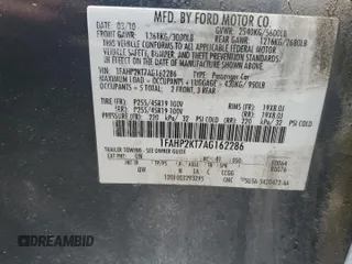 2010 Ford Taurus SHO с VIN 1FAHP2KT7AG162286, выставлен на аукционе Copart как лот 59696135 с пробегом 171 061 миль миль и Чистый • Clean title. История ставок и продаж доступна на DreamBid. Изображение 13.