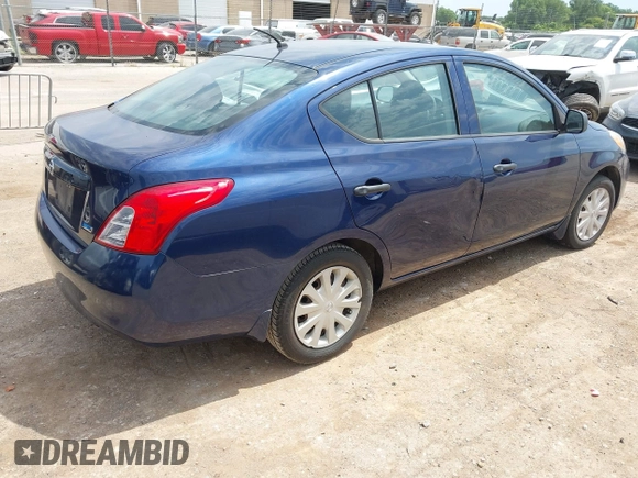 2012 Nissan Versa S with VIN 3N1CN7AP0CL918036, listed as a IAAI auction lot 42725618 with 153,374 mi miles and . Bid and sale history available at DreamBid. Image 4.