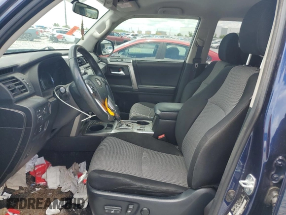 2017 Toyota 4Runner SR5 with VIN JTEZU5JR5H5161766, listed as a Copart auction lot 61364105 with 90,959 mi miles and Salvage title. Bid and sale history available at DreamBid. Image 7.