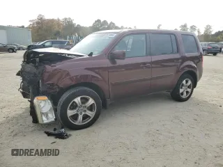 2015 Honda Pilot EX-L with VIN 5FNYF3H69FB009852, listed as a Copart auction lot 79179094 with 117,361 mi miles and Salvage Title. Bid and sale history available at carsss.com. Image 1.