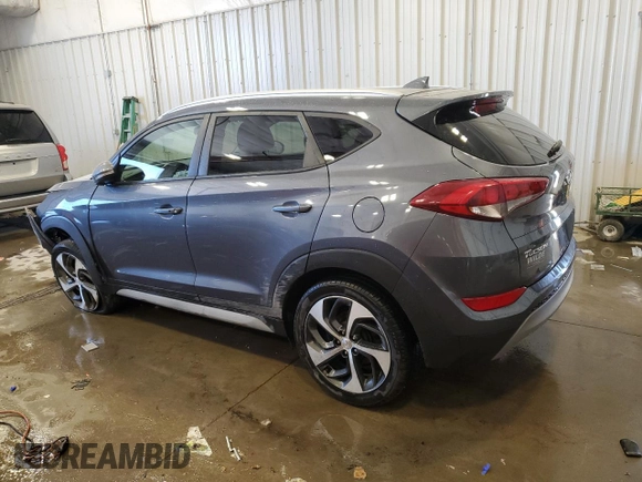 2018 Hyundai Tucson Sport with VIN KM8J3CALXJU747858, listed as a Copart auction lot 55984945 with 53,526 mi miles and Clean title. Bid and sale history available at DreamBid. Image 2.
