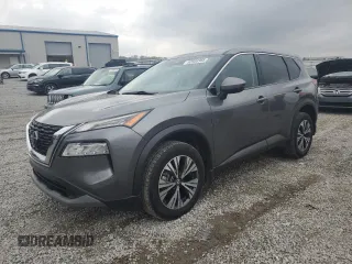 2021 Nissan Rogue SV z VIN 5N1AT3BB0MC847709, wystawiony jako Copart lot #52930385 z przebiegiem 58 838 mil mil oraz Szkoda całkowita • Salvage title. Historia ofert i sprzedaży dostępna na DreamBid. Obrazek 1.