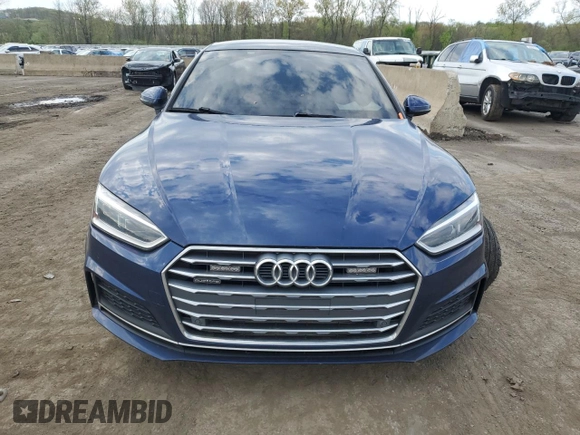 2018 Audi A5 Sportback Premium Plus with VIN WAUENCF5XJA098796, listed as a Copart auction lot 51965514 with 79,245 mi miles and . Bid and sale history available at DreamBid. Image 5.