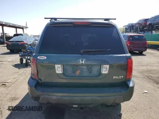 2003 Honda Pilot EX with VIN 2HKYF18663H531078, listed as a Copart auction lot 52355335 with 170,453 mi miles and Salvage Title. Bid and sale history available at DreamBid. Image 6.