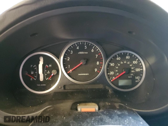 2005 Subaru Impreza Sedan (Natl) WRX with VIN JF1GD296X5H506522, listed as a Copart auction lot 86289504 with 0 mi miles and Salvage Title. Bid and sale history available at carsss.com. Image 9.