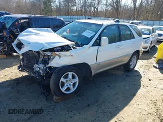 2002 Lexus RX 300 with VIN JTJGF10UX20129045, listed as a IAAI auction lot 41296991 with Not Provided miles. Bid and sale history available at carsss.com. Image 18.