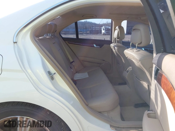 2011 Mercedes-Benz C 350 Sport with VIN WDDGF5GB4BF531712, listed as a IAAI auction lot 41461042 with 165,746 mi miles and . Bid and sale history available at DreamBid. Image 8.