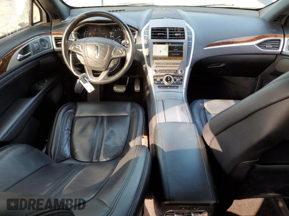 2019 Lincoln MKZ Reserve I with VIN 3LN6L5D91KR607417, listed as a Copart auction lot 59886935 with 56,399 mi miles and Salvage title. Bid and sale history available at DreamBid. Image 8.