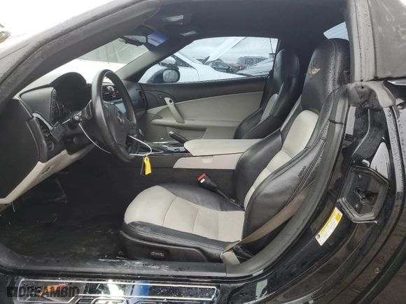 2008 Chevrolet Corvette with VIN 1G1YY36WX85124289, listed as a Copart auction lot 87733035 with 62,808 mi miles and Salvage Title. Bid and sale history available at carsss.com. Image 7.