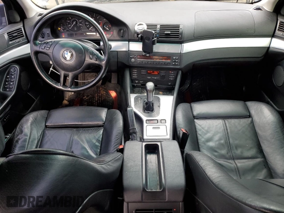 2003 BMW 5 Series 530iA with VIN WBADT63493CK32395, listed as a Copart auction lot 44469625 with 0 mi miles and Clean Title. Bid and sale history available at carsss.com. Image 8.