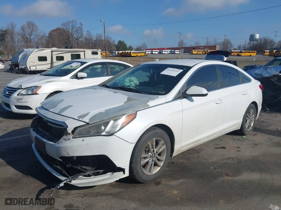 2017 Hyundai Sonata SE with VIN 5NPE24AF2HH532228, listed as a IAAI auction lot 41141647 with 240,024 mi miles. Bid and sale history available at carsss.com. Image 17.