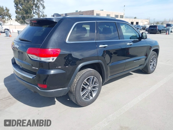 2017 Jeep Grand Cherokee Limited with VIN 1C4RJEBG6HC950000, listed as a IAAI auction lot 41852176 with 101,771 mi miles. Bid and sale history available at carsss.com. Image 4.