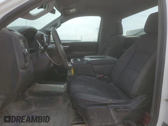 2021 Chevrolet Silverado 1500 Work Truck with VIN 3GCNWAEF5MG218282, listed as a Copart auction lot 48857315 with 79,642 mi miles and Salvage Title. Bid and sale history available at carsss.com. Image 7.