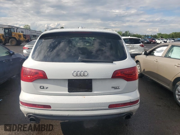 2015 Audi Q7 Premium Plus z VIN WA1LGAFE8FD026827, wystawiony jako Copart lot #55483895 z przebiegiem 102 239 mil mil oraz Szkoda całkowita • Salvage title. Historia ofert i sprzedaży dostępna na DreamBid. Obrazek 6.