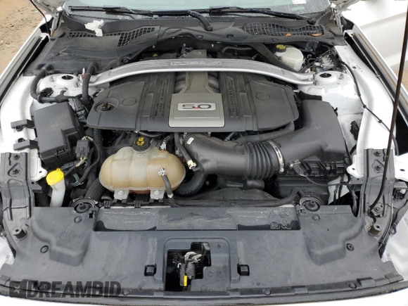 2018 Ford Mustang GT Premium with VIN 1FATP8FF3J5132845, listed as a Copart auction lot 43739325 with 99,603 mi miles and Salvage title. Bid and sale history available at DreamBid. Image 11.