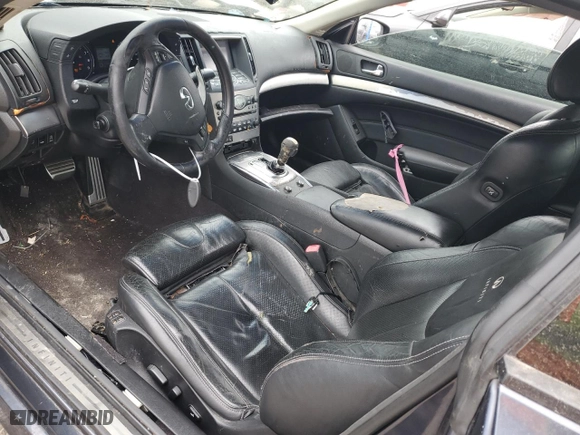 2010 Infiniti G37 Coupe Anniversary Edition with VIN JN1CV6EK0AM102939, listed as a Copart auction lot 47538715 with 165448 miles and Clean Title. Bid and sale history available at carsss.com. Image 8.