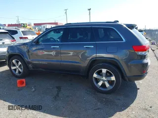 2016 Jeep Grand Cherokee Limited 75th Anniversary with VIN 1C4RJFBG0GC359648, listed as a IAAI auction lot 41984015 with 126,159 mi miles and . Bid and sale history available at DreamBid. Image 14.