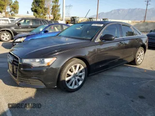 2014 Audi A6 Premium with VIN WAUCFAFC2EN100112, listed as a Copart auction lot 64879985 with Not provided miles and Clean title. Bid and sale history available at DreamBid. Image 1.