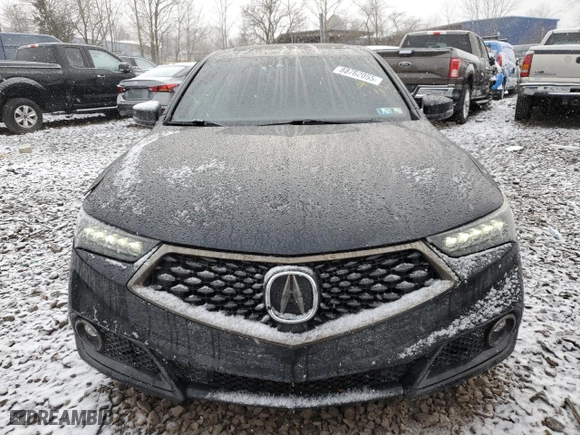 2019 Acura TLX w/A-Spec Pkg with VIN 19UUB3F62KA001402, listed as a Copart auction lot 88762055 with 84,536 mi miles and Salvage Title. Bid and sale history available at carsss.com. Image 5.