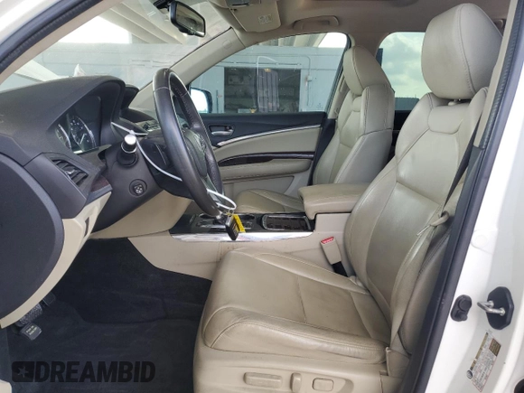 2015 Acura MDX with VIN 5FRYD3H24FB002017, listed as a Copart auction lot 57787255 with 138,046 mi miles and Salvage title. Bid and sale history available at DreamBid. Image 7.