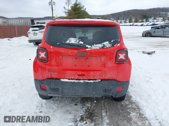 2021 Jeep Renegade Latitude with VIN ZACNJDBBXMPM69912, listed as a IAAI auction lot 41263719 with 48,877 mi miles. Bid and sale history available at carsss.com. Image 16.